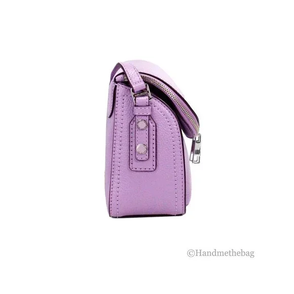 NEW Marc Jacobs The Groove Mini Regal Orchid Crossbody Messenger Bag Purse NWT